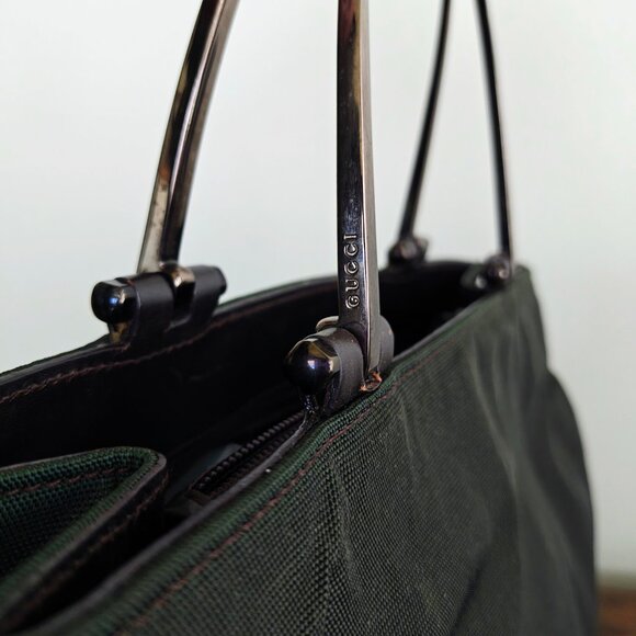 Vintage GUCCI Top Handle Tote Bag - Picture 16 of 16